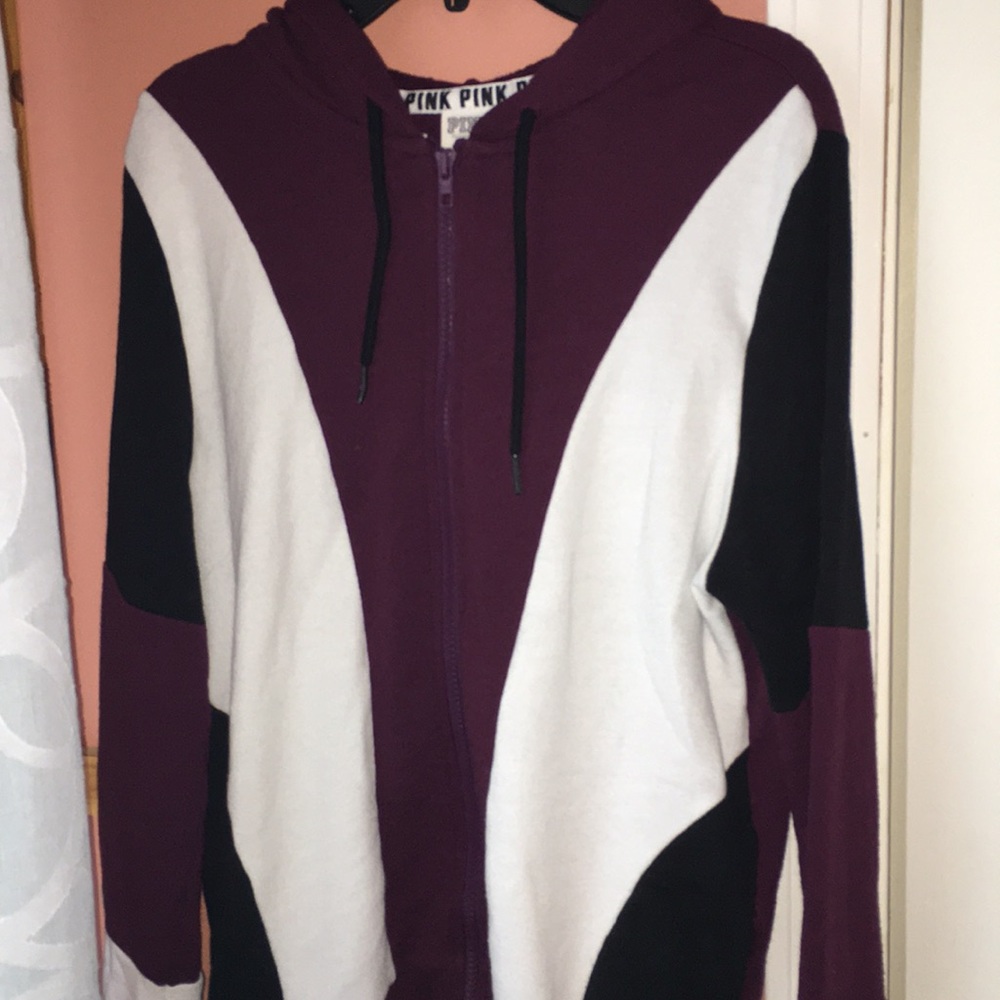 womens victoria’s secret PINK zip up hoodie